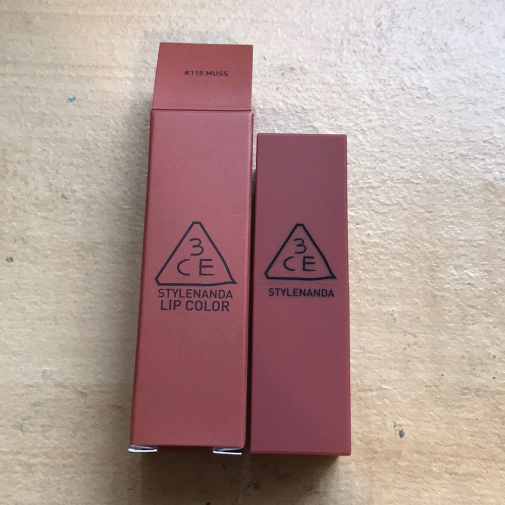 New 3CE Mood Recipe Matte Lipstick #115 Muss - Picture 5 of 7